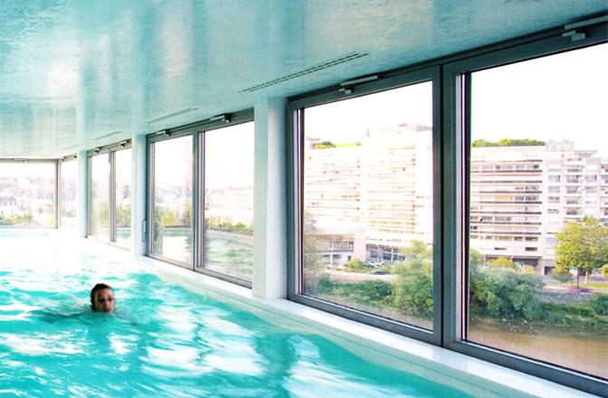 Bassin au 6e étage d'un immeuble - Nantes 44